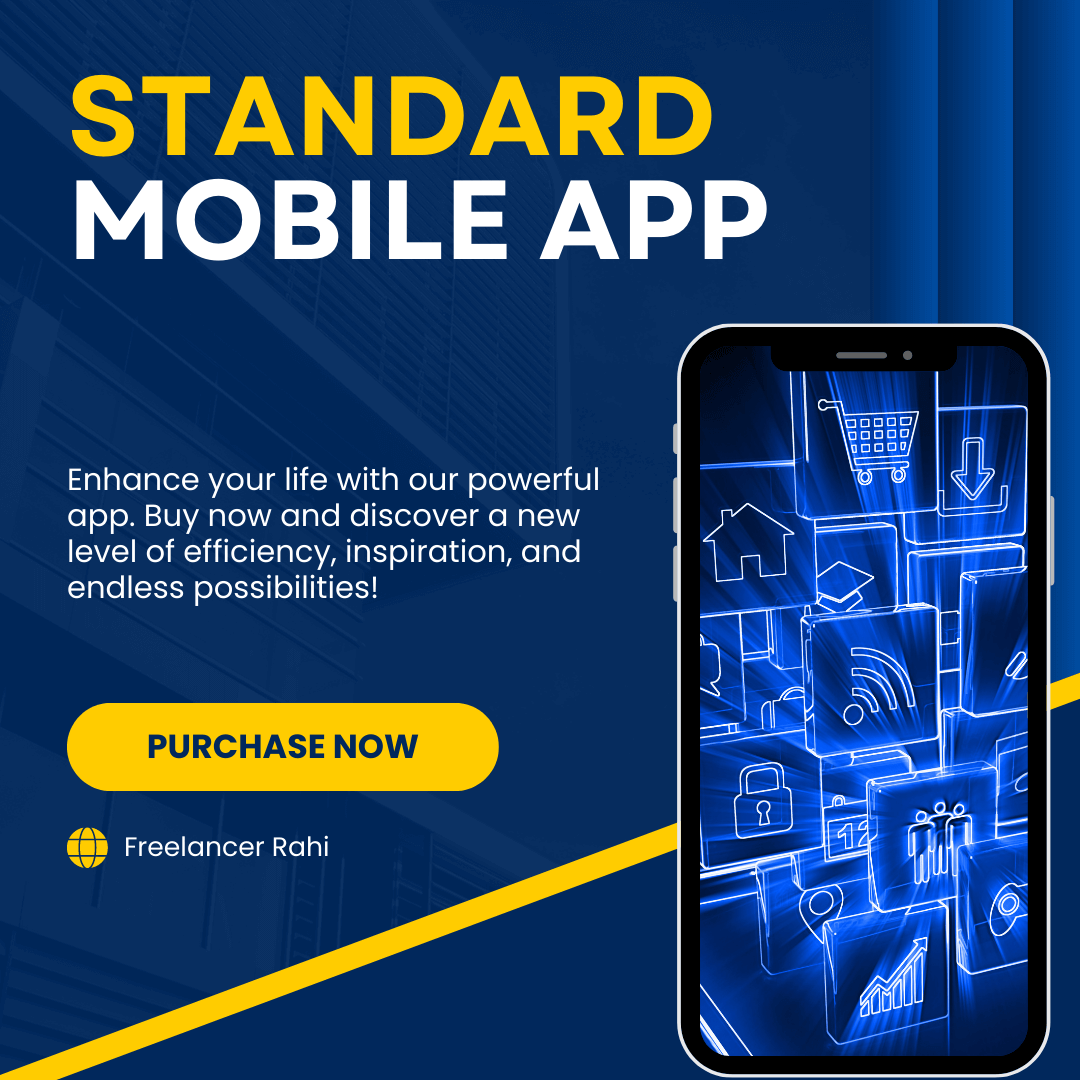 Mobile App Development Service - Standard Package